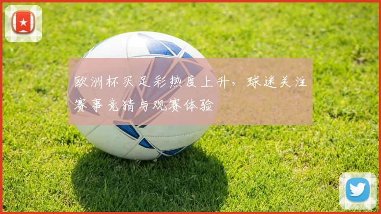 欧洲杯买足彩热度上升,球迷关注赛事竞猜与观赛体验